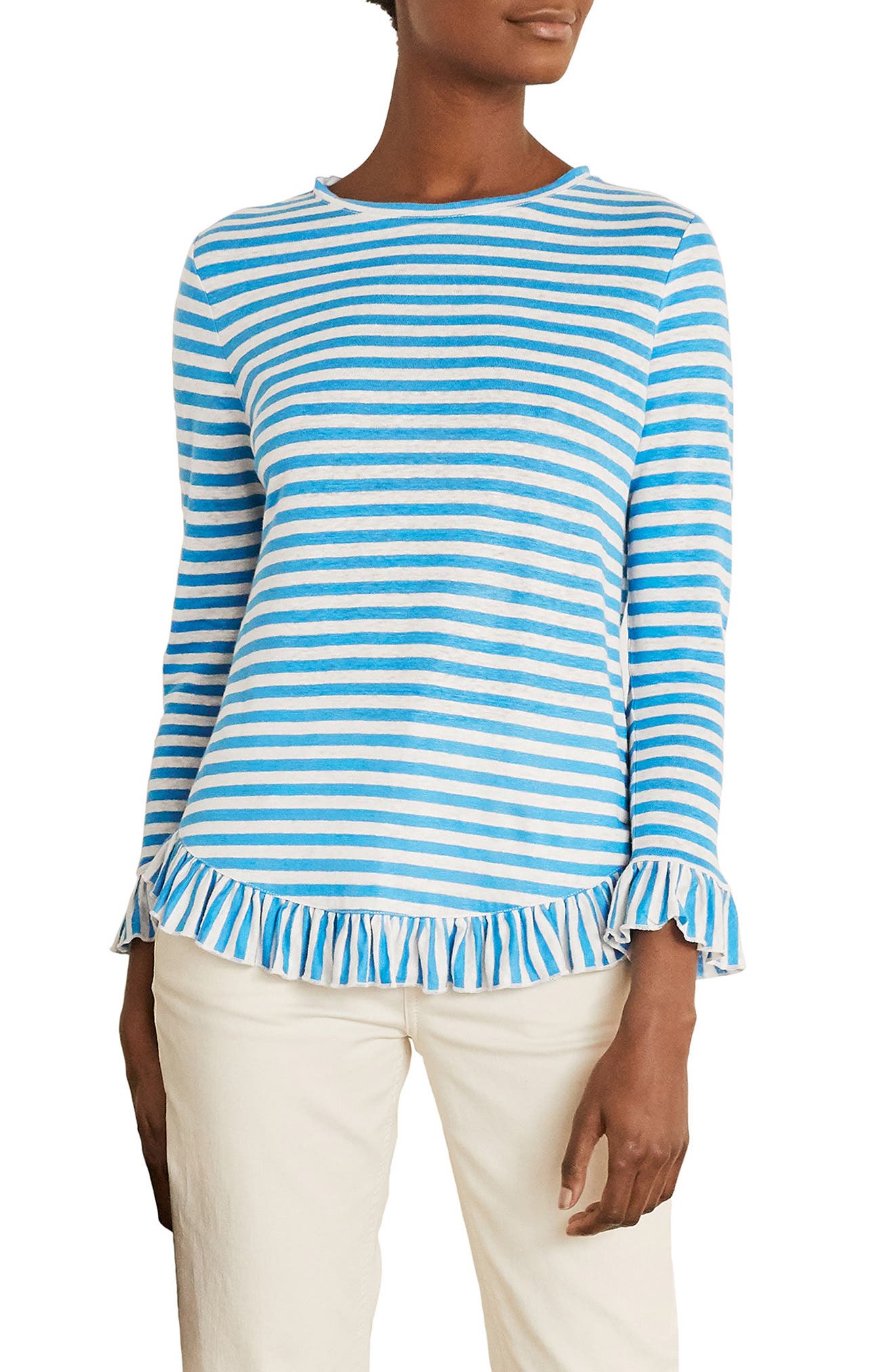 LACE UP TOP SIZE 8,10,12,14 NEW LADIES WOMENS HEIDI LONG SLEEVED EYELET